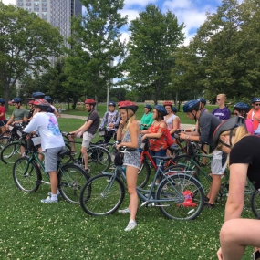 2017 Bloomington Cycling in Chicago cred Julie Hunt